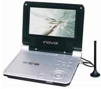 Tumba Fundador Adelante Inovix presenta su nuevo reproductor DVD portátil IDD-520, con receptor TDT  integrado. • CASADOMO