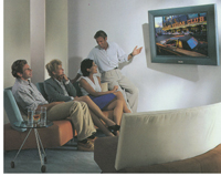 Philips celebra el décimo aniversario la primera demostración en público de su plana de television Flat TV para el hogar • CASADOMO