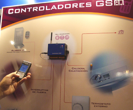 LSB Controladores GSM X10 Domotica Seguridad Feria SIMO Ifema Hogar Digital