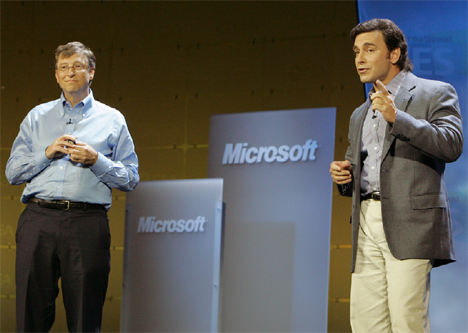 Bill Gates Microsoft Feria CES International 2007 Electrónica de Consumo Hogar Digital