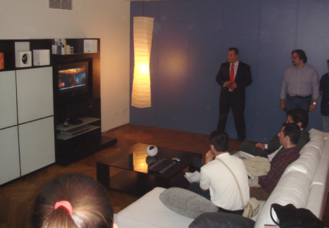 Presentación AIRIS ZIGNA Design Hi-Fi Living Room Program Hogar Digital