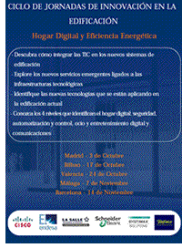 Programa Jornadas Hogar Digital La Salle