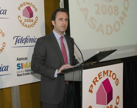 Neville Haynes Telefónica de España Premios CASADOMO 2008
