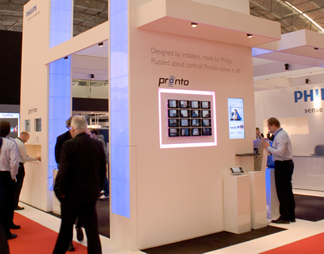 Stand Philips Pronto en ISE 2009