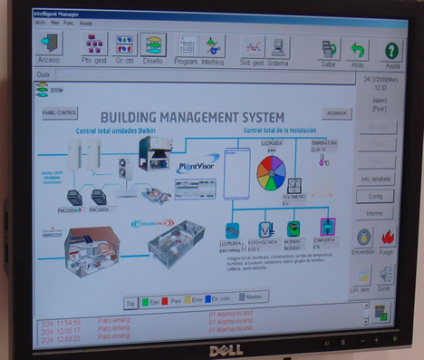 Daiking Intelligent Manager System Interface Web Feria Climatización 2009