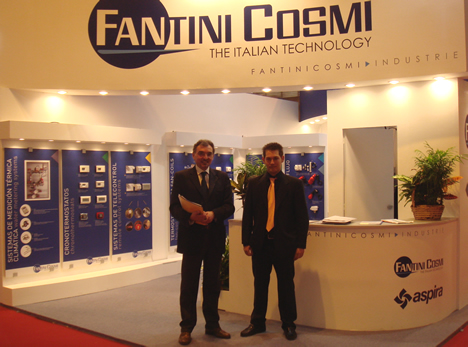 Stand Fantini Cosmi Feria Climatización 2009