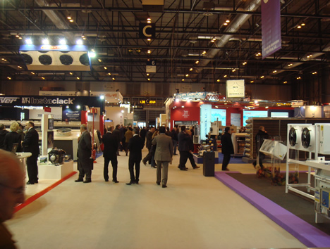 Interior Feria Climatización 2009