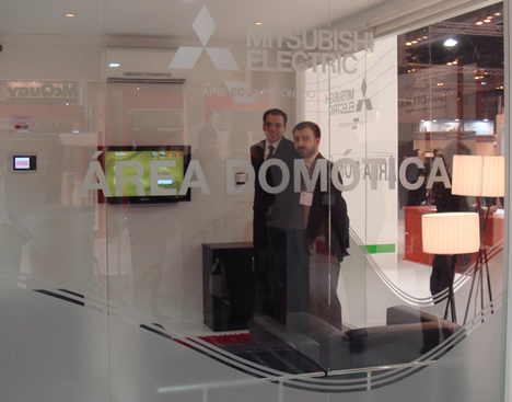 Showroom Domótica Mitsubishi Feria Climatización 2009