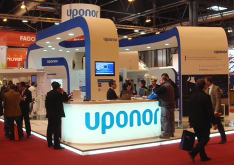 Stand Uponor Feria Climatización 2009