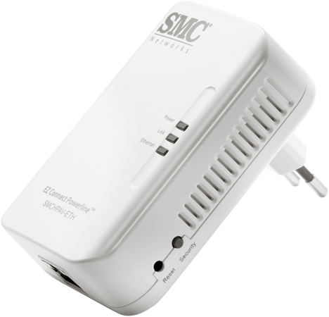 SMC Adaptador Ethernet HomePlug AV SMCHPAV-ETH