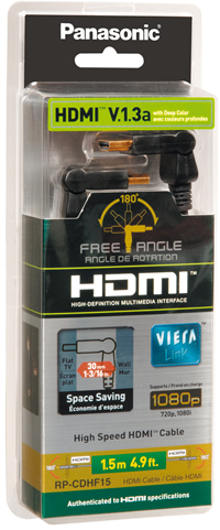 Cable HDMI RP-CDHF15 de Panasonic