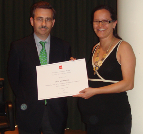 Smart Business & Homes recibe mención en el Premio de la Mejor Instalación Domótica de la Comunidad de Madrid