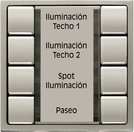 Teclado Emisor via Rádio de Jung