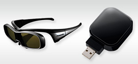 Receptor WiFi con Gafas 3D Full HD de Panasonic