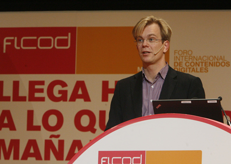 Anders Sjöman de Voddler en FICOD 2010