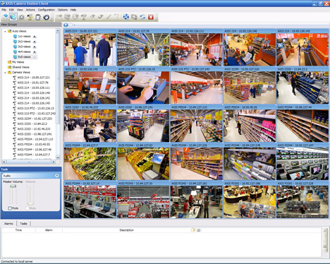 axis camera station software
