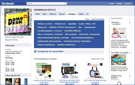 Tienda Outlet de Domodesk en Facebook