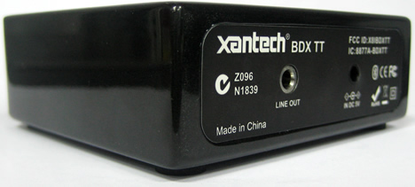 Receptor Bluetooth Table Top de Xantech