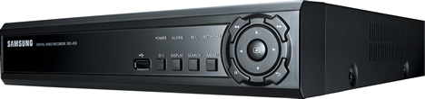 Videograbador Digital (DVR) SRD-450 de 4 canales de Samsung