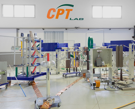 CPT LAB (Laboratorio de Alta tensión) de CIRPROTEC