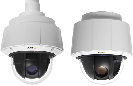 Las cámaras de Red de Axis PTZ AXIS Q6035 y AXIS Q6035-E