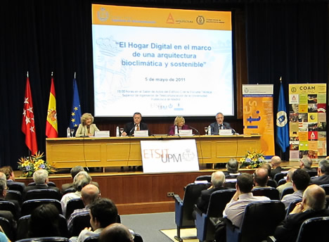 Jornada Hogar Digital organizado por el COAM y COIT