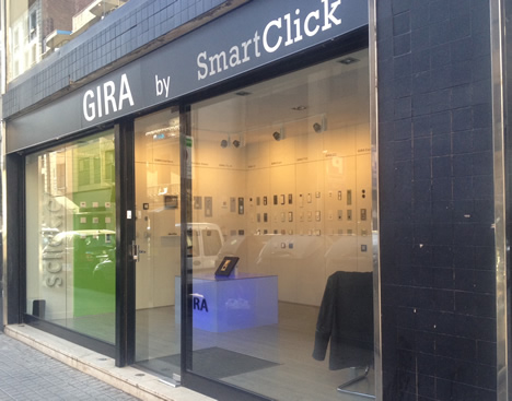 Showroom de Gira (Smart click) en Barcelona