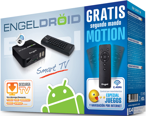 EngelDroid 1007: Entretenimiento Android para tu TV
