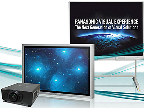 Productos Panasonic que se podrán ver en su Visual Experience Roadshow.