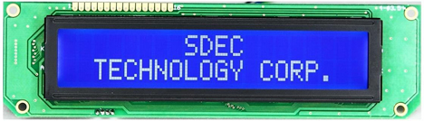 Módulo LCD con interface RS232 