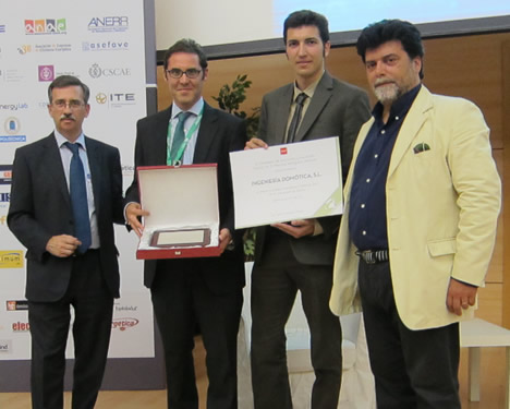 Ingeniería Domótica gana el premio a la mejor instalación domótica de la Comunidad de Madrid