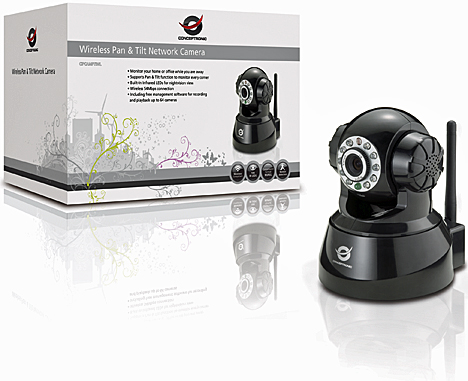 Animado atención pandilla Conceptronic lanza una cámara IP para la videovigilancia inalámbrica. •  CASADOMO