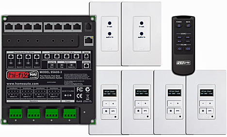 Sistema de audio Hi-Fi 2 con cuatro fuentes de HAI