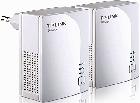 Adaptador de TP-LINK AV200 Nano de 200 Mbps TL-PA2010KIT