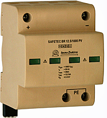 Dispositivo de protección contra sobretensiones Safetec de Iskra Zascite