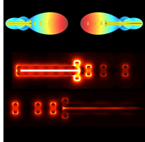 Antenas a escala nanométrica para comunicaciones ópticas