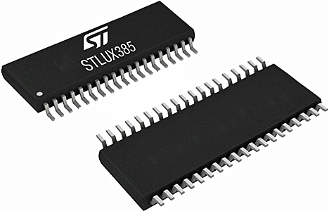 Controlador STLUX385 de STMicroelectronics