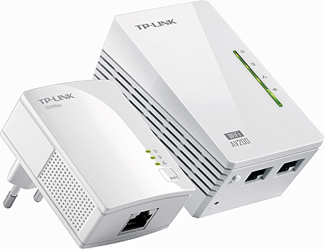 Dispositivos Powerline TL-WPA4220KIT y el TL-WPA2220KIT de TP-LINK
