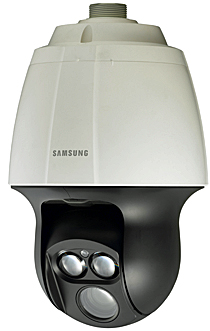 Cámara domo Full HD con zoom 20x SNP-6200RH de Samsung