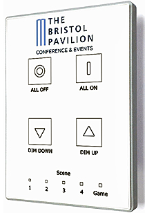 Panel táctil Touch-My-Design para The Bristol Pavilion