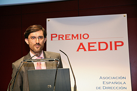 Alejandro González, Vicepresidente Primero de AEDIP