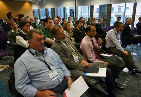 Asistentes a la Smart Building Conference de Londres
