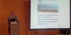 Jose Javier Medina, COITT, en el I Workshop Edificios Inteligentes