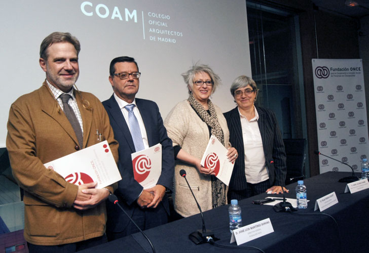 Firma acuerdo de COAM y ONCE