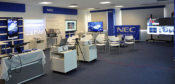 Sala Demo de NEC