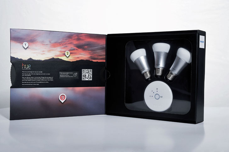 Philips adorna a sus bombillas inalámbricas Hue con tres productos