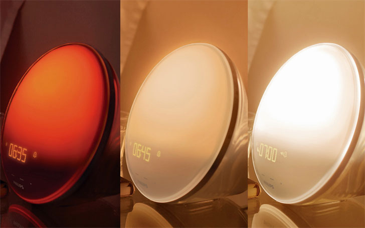 Wake-up Light, la luz despertador de Philips que simula el amanecer •  CASADOMO