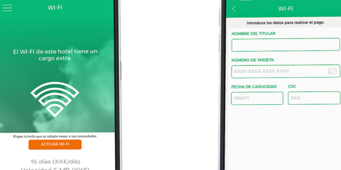 Civitfun, una app que permite a los huéspedes acceder a la red WiFi de un hotel