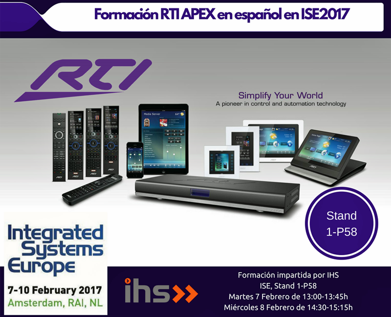 Presentación del software APEX de RTI