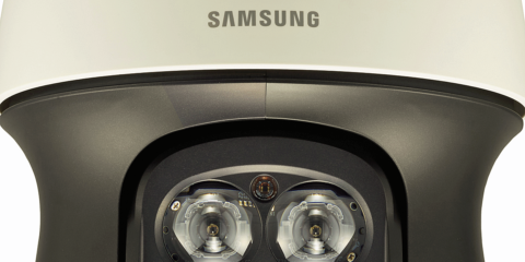 Nuevas cámaras Samsung Wisenet P con domo de red PTZ 4K